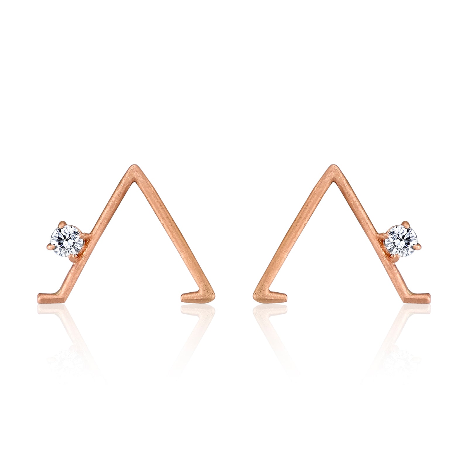 Triangle Pose Earring