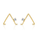 Triangle Pose Earring